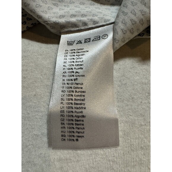 Eton Shirt Mens 17.5 44 White “Whales” Check Contemporary Dress Button Up Work - Picture 6 of 9